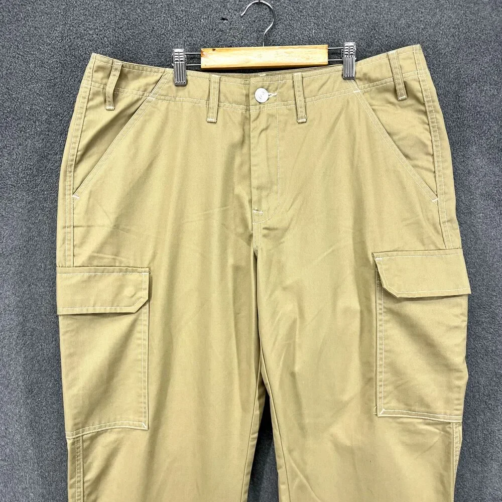 True Religion Cargo Pants 36 X 32 Mens Khaki‎ Travertine Tan